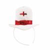England Adult Mini Fabric Top Hat Headband One Size Fits Most wholesale