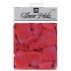 Red Fabric Rose Flower Petals Confetti 5 Cm Pack Of 300 wholesale