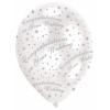 All Round Printed Congratulations On Your Wedding Pearl White Latex Balloons7. 5cm Pack Of 6 wholesale