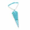 Candy Buffet Cone Polka Dots Bags Caribbean Blue Pack Of 10 wholesale