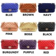Wholesale Ladies Quilted Chain Shoulder Bag