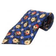Wholesale Sale	 Joblot Of 20 100% Silk Cavenagh Branded Blue Floral Pa