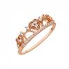 Rose Gold Diamante Ring