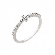 Wholesale Silver Diamante Ring