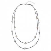 Wholesale Faux Leather Corded Necklace