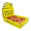 Joblot Of 12 Citronella 'Big Yellow Candle' Terra Cotta Oil  wholesale