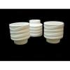 Joblot Of 36 Porcelain White Wave Patterned Candle Holders wholesale