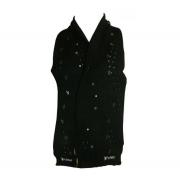 Wholesale Joblot Of 10 Playboy Womens Black & Sequin Detail Scarves PS0059-BLK