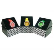 Wholesale Joblot Of 10 Red Unisex Diamante Face Plastic Bracelet JLS W