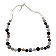 Wholesale Joblot Of 10 Anna Nova Mixed Spiral Beaded Corded Necklaces