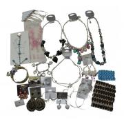 Wholesale Joblot Of 100 Fashion Jewellery Mixed Necklaces, Earrings An