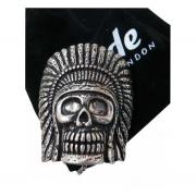 Wholesale Joblot Of 20 Hyde London Necklaces Silver Aztec Skull Pendan