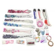 Wholesale Joblot Of 50 Assorted Jewellery Pieces Colourful Bright Neck