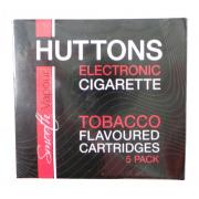 Wholesale Joblot Of 50 Huttons Medium Nicotine Tobacco Flavour E-Cigarette Cartridge 5pks