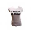 Wholesale Joblot Of 10 Ladies Addicted To Girls T-shirts Mon