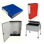 Wholesale Pallet Of 148 Lever Arch Files, Box Files, Lockable Trolley 
