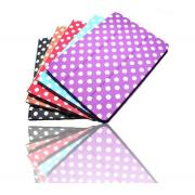 Wholesale IPad Air Stylish Case With Polka Dots, PU Leather Case Cover
