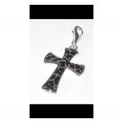 Wholesale Joblot Of 10 Source, Sterling Silver 925, Two Tone Cross Cli
