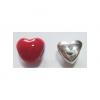 Joblot Of 10 Sterling Silver 925 & Red Enamel Love Heart Cha