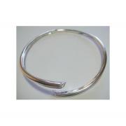 Wholesale Sterling Silver 925 Heart Cuff Bangle, Bracelet