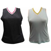 Wholesale Wholesale Joblot Of 10 Ladies Oakley Slant Tank Tops Black &