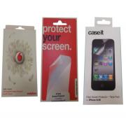 Wholesale One Off Joblot Of 411 Various Phone Screen Protectors Mixtur