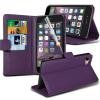 Apple IPhone 6 Plus Purple Wallet Cases X40 Bulk Packed Pack