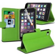 Wholesale Apple IPhone 6 Plus Green Wallet Cases X40 Bulk Packed Pack