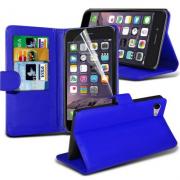 Wholesale Apple IPhone 6 Plus Blue Wallet Cases X40 Bulk Packed Pack