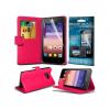 Huawei Ascend Y550 Stand Hot Pink Wallet Cases X40 Bulk Pack