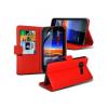 Vodafone Smart 4 Mini Stand Red Wallet Cases X40 Bulk Packed wholesale