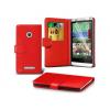 HTC Desire 510 Stand Red Wallet Cases X40 Bulk Packed Pack telecom wholesale