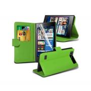 Wholesale Blackberry Leap Stand Green Wallet Cases X40 Bulk Packed Pac