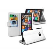 Wholesale Nokia Lumia 930 Stand White Wallet Cases X40 Bulk Packed Pac