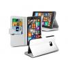 Nokia Lumia 930 Stand White Wallet Cases X40 Bulk Packed Pac