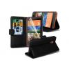 HTC Desire 620 Stand Black Wallet Cases X40 Bulk Packed Pack