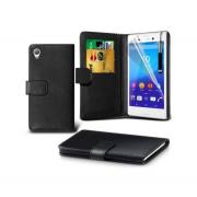 Wholesale Sony Xperia M4 Aqua Stand Black Wallet Cases X40 Bulk Packed