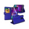 Samsung Galaxy Note 5 Stand Blue Wallet Cases X40 Bulk Packe