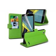 Wholesale Vodafone Smart Ultra 6 Stand Green Wallet Cases X40 Bulk Pac