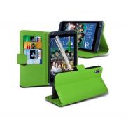 Wholesale HTC Desire 626 Stand Green Wallet Cases X40 Bulk Packed Pack