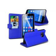 Wholesale Huawei Honor Holly Stand Blue Wallet Cases X40 Bulk Packed P