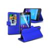 Sony Xperia Z3 Plus Stand Blue Wallet Cases X40 Bulk Packed  mobiles wholesale