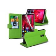 Wholesale OnePlus 2 Stand Green Wallet Cases X40 Bulk Packed Pack