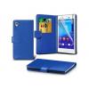 Sony Xperia M4 Aqua Stand Blue Wallet Cases X40 Bulk Packed  wholesale telecom