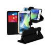 Samsung Galaxy Core Prime Carbon Stand Black Wallet Cases X4 wholesale telecom