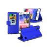 Huawei Ascend G620S Stand Blue Wallet Cases X40 Bulk Packed 