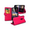 Vodafone Smart 4 Turbo Stand Hot Pink Wallet Cases X40 Bulk 