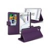 Sony Xperia Z5 Compact Stand Purple Wallet Cases X40 Bulk Pa wholesale