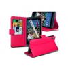 HTC Desire 626 Stand Hot Pink Wallet Cases X40 Bulk Packed P telecom wholesale