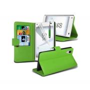 Wholesale Sony Xperia Z5 Premium Stand Green Wallet Cases X40 Bulk Pac